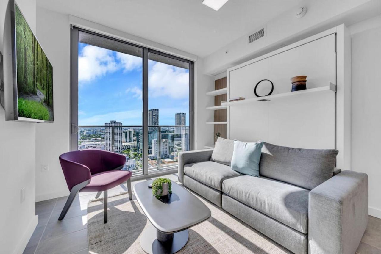 Modern 1 Bed Condo Across From Bayside In Downtown Miami Esterno foto